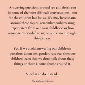 answering our child's tricky questions