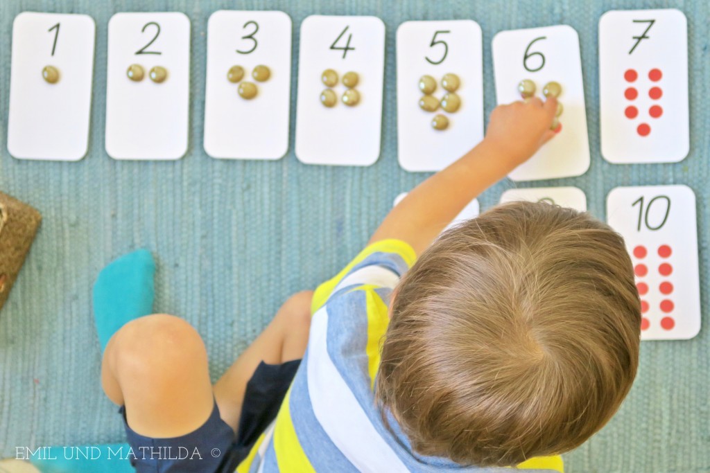 Montessori counting