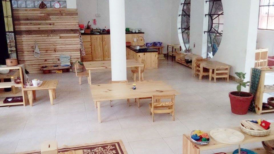 Montessori infant community Montessori classroom Gambia