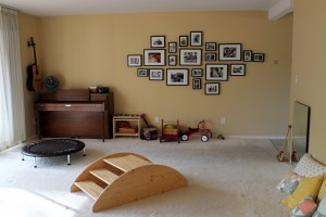 Montessori living room