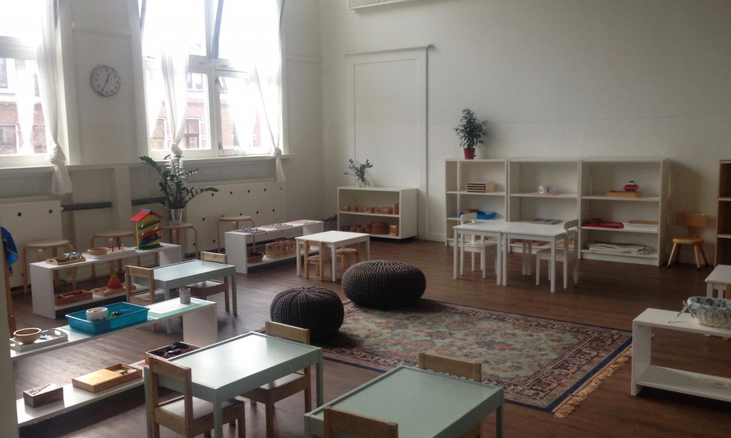 Montessori toddler classroom in Amsterdam
