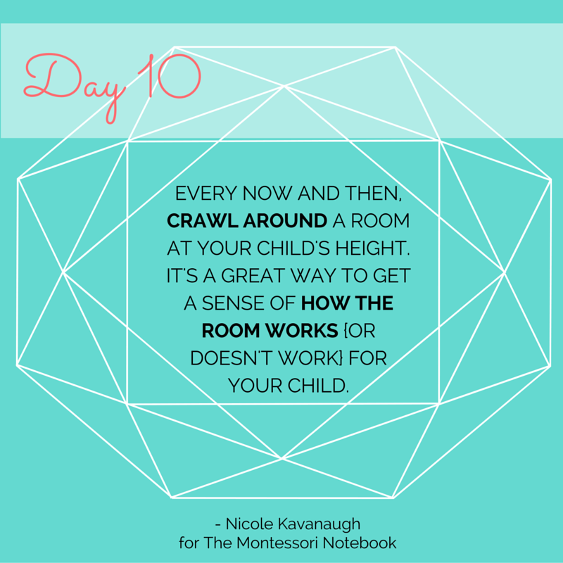 day 10 of the Montessori advent calendar