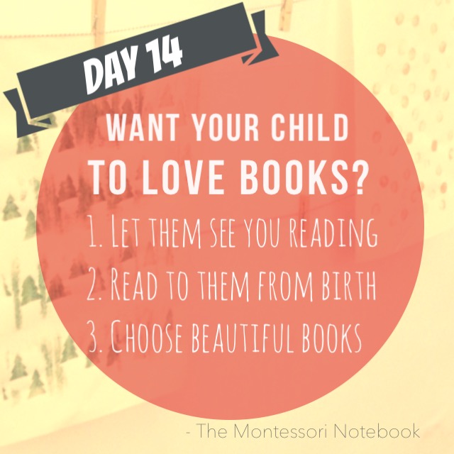 day 14 of the Montessori advent calendar