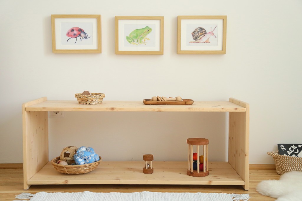 montessori baby shelf