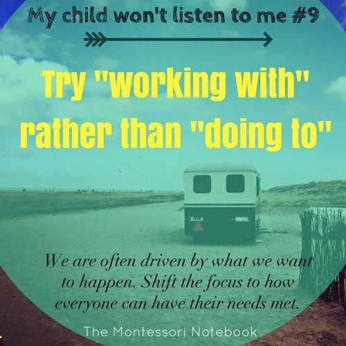 My child won't listen to me - a series by Simone Davies