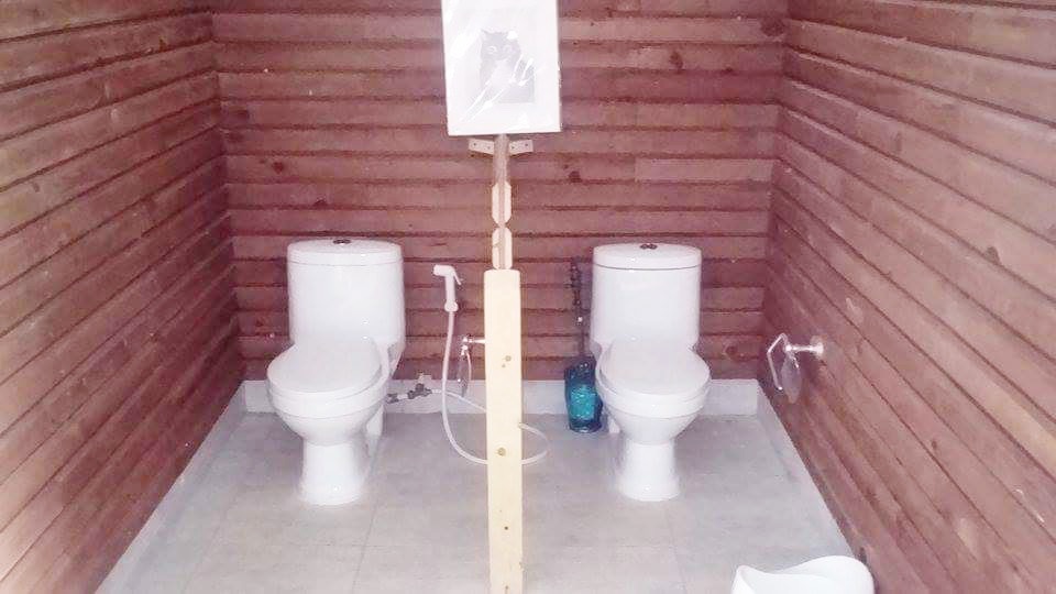 toilets Montessori classroom Gambia